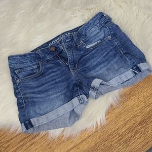AEO American Eagle jean shorts size 6